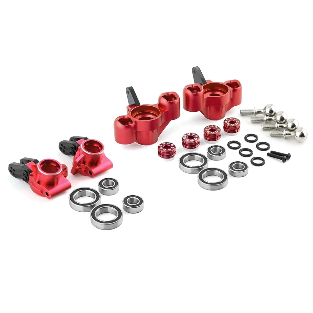 

Metal Front Steering Knuckle Rear Hub for 1/8 Arrma KRATON Outcast 6S V5 RC Car Upgrades Parts Accessories,1