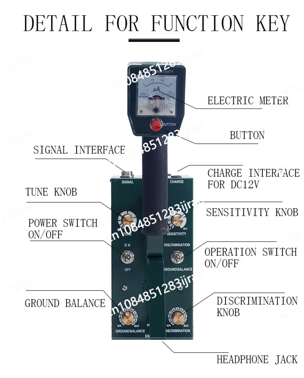 Gs-6000 Tianlilong Модернизированный металлоискатель Maxgeek Deep Underground 8 5 M металлодетекторы