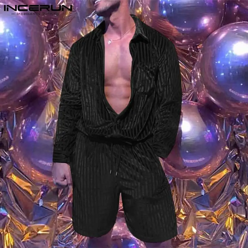 

Модные повседневные стильные новые мужские комплекты, топы с длинным рукавом 2021, мужской стиль, свободный костюм из двух предметов, топы для...