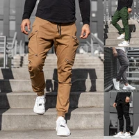 2022 new mens fashion tether pants multi pocket cargo pants spring and autumn casual mens long pants streetwear men