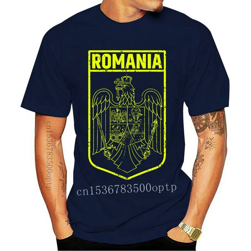 Romania T-shirt Romanian heritage flag Tee shirt Coat of arms national day tee