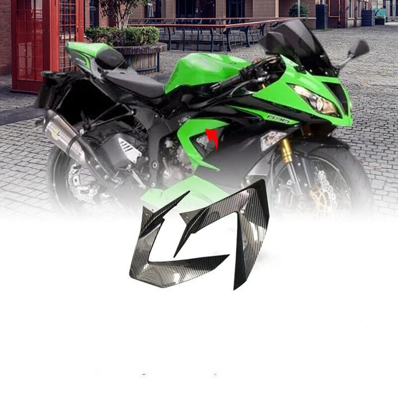 Передняя боковая панель мотоцикла обтекатель для капота KAWASAKI Ninja ZX-6R Zx6r 636 2013 2014 2015