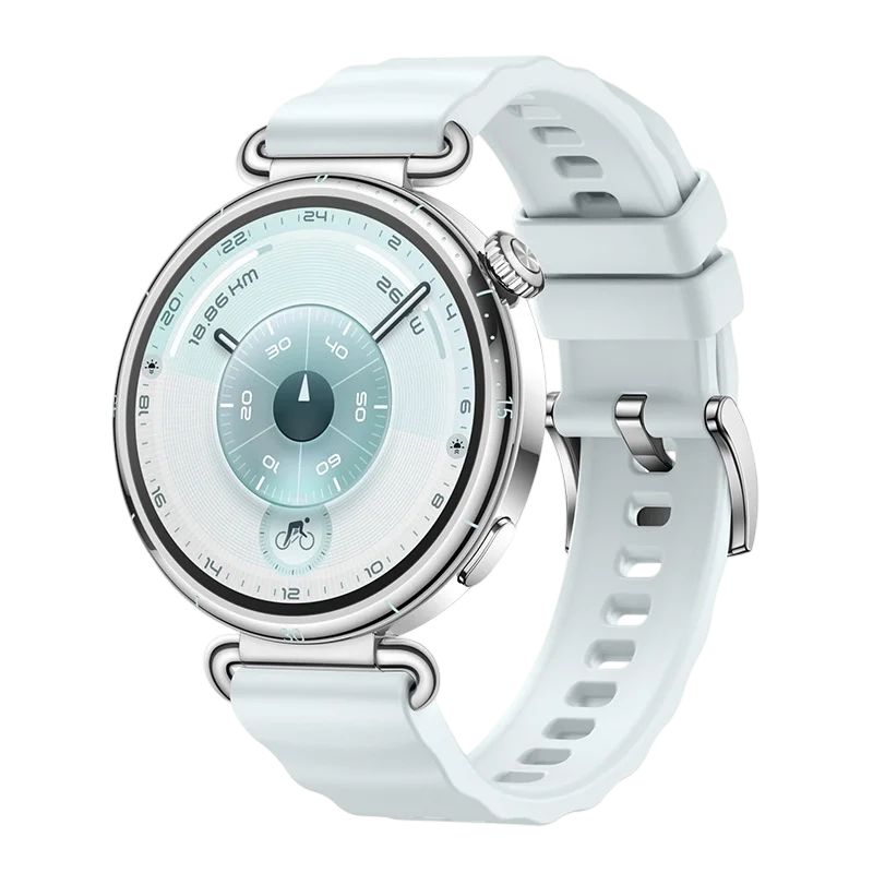 Фото Официальный ремешок подходит для Huawei Watch GT6 41 мм, быстросъемный силиконовый ремешок с кнопкой для Huawei Watch 5/GT5pro 42 мм GT5 GT4 41 мм №4