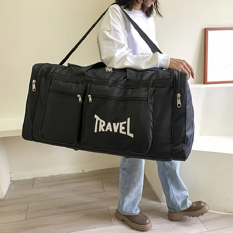 Унисекс Большая Вместительная Спортивная Сумка Дорожная Через Плечо Для