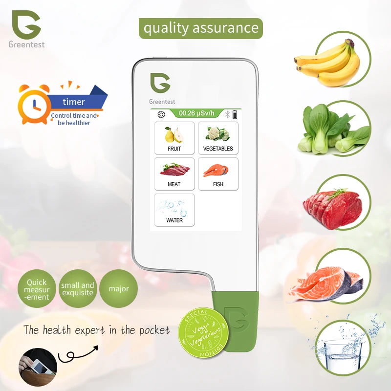 

Greentest 1-6 детектора безопасности пищевых продуктов