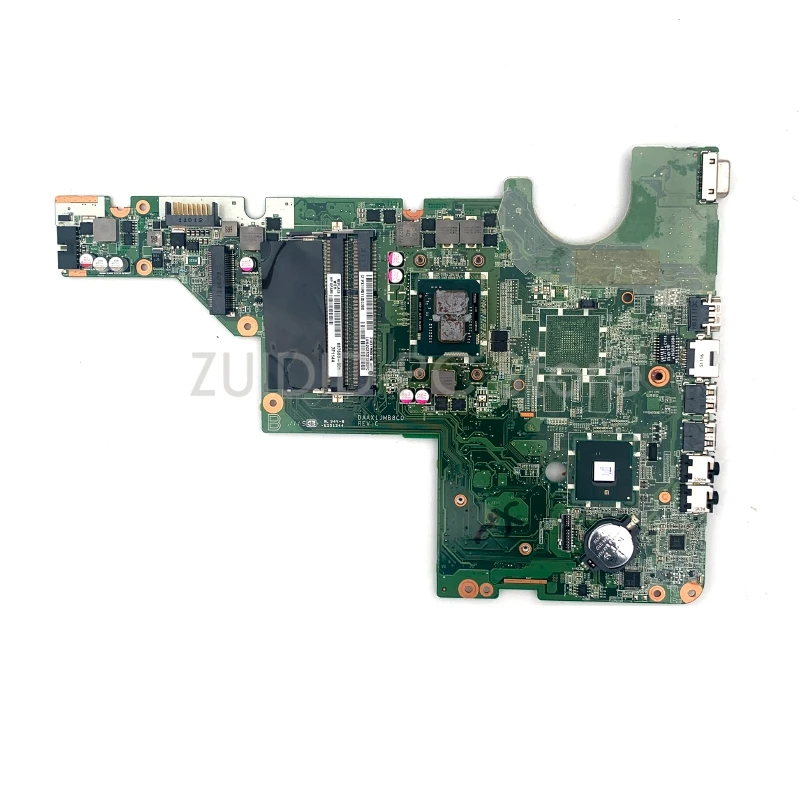 

ZUIDID 637583-001 DAAX1JMB8C0 for HP Pavilion G62 G42 Motherboard Laptop Mainboard Hm55 w/ i3-370M CPU Intel HD works