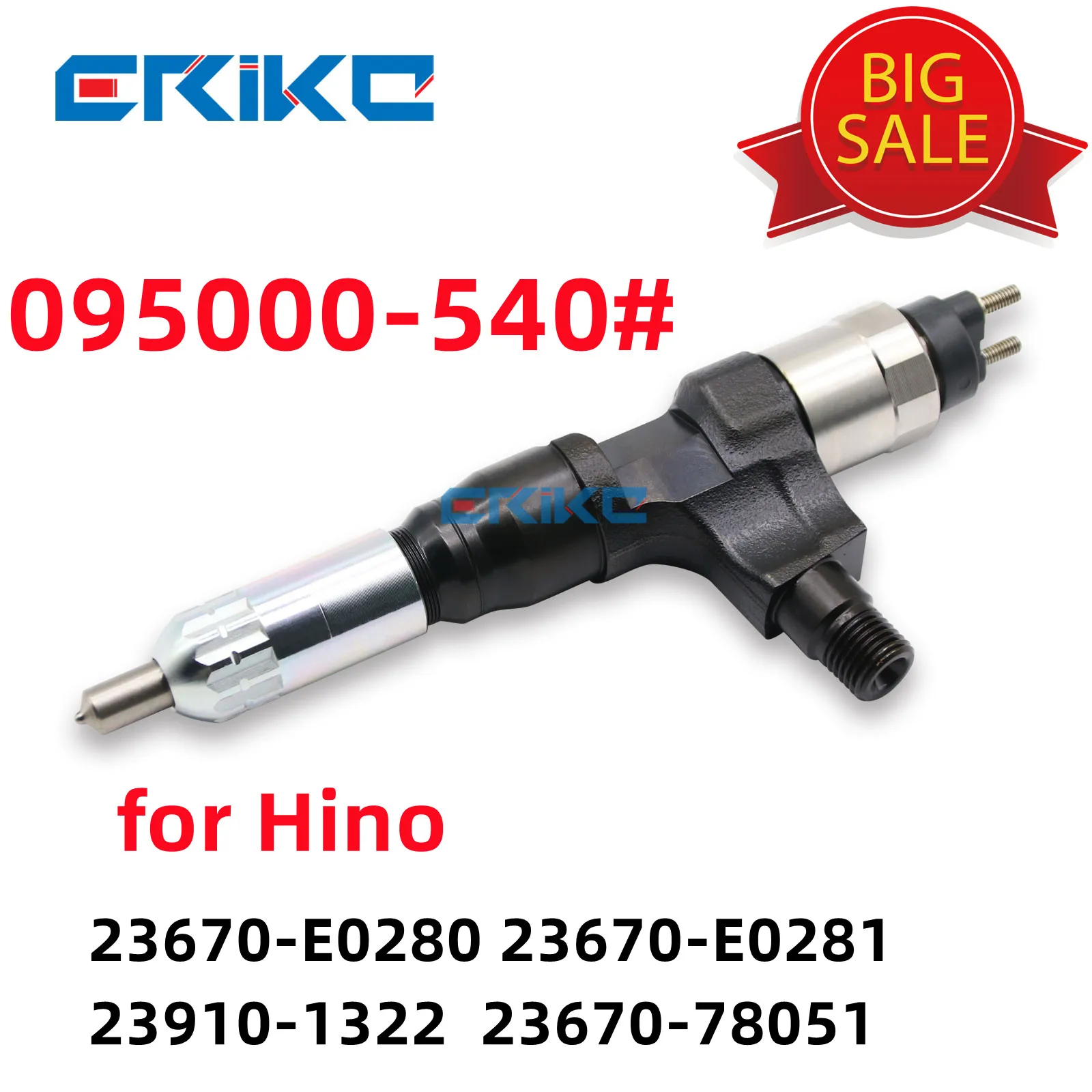 23670-E0280 23670-E0281 23910-1322 095000 -5400 ИНЖЕКЦИЯ КОМОННОЙ РАЙКИ -5401 для Hino S05C 4.6L S05D 4.8L DENSO 23670-78051