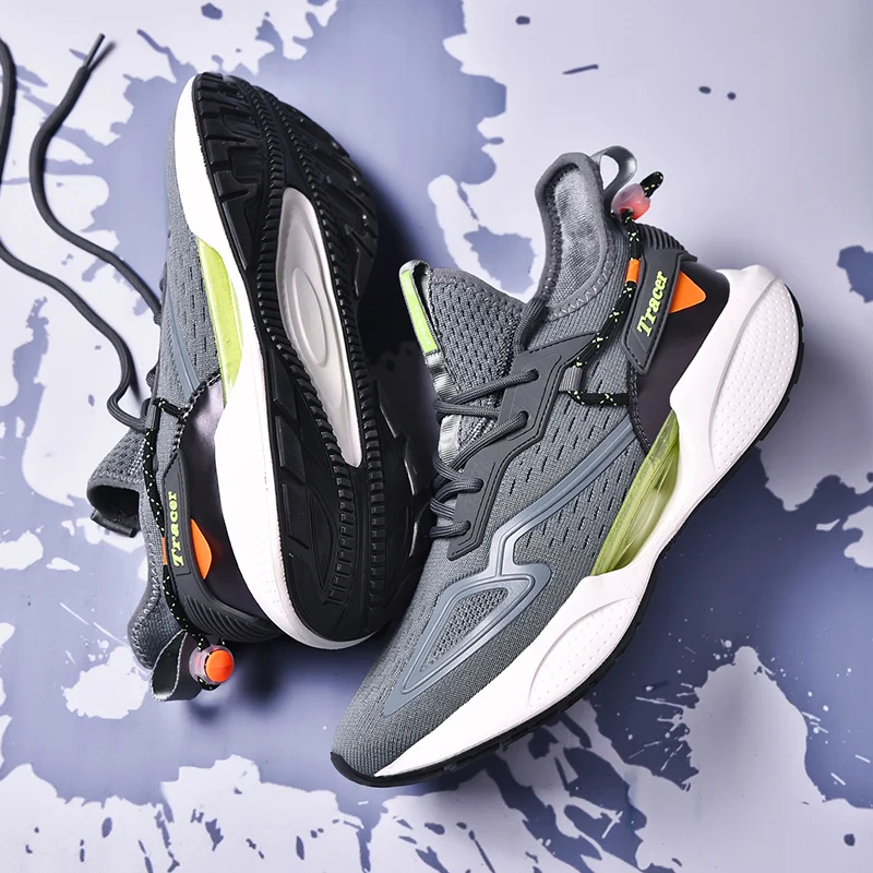 New Professional Marathon Men Running Shoe Lightweight Rebound Sport Casual Walking Male Shoes Designer Top Quality Shock-relief