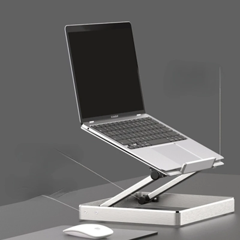 

11-17inch Cooling Rack Folding Adjustable Angle Aluminum Alloy Desktop Portable Holder Office Universal Non Slip Laptop Stand
