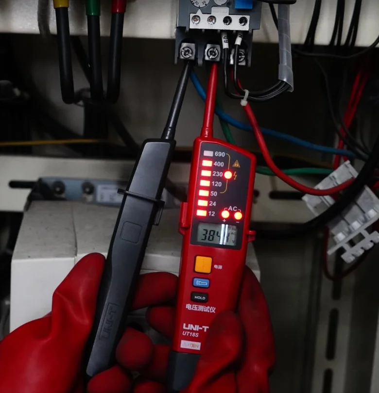UNI-T UT18S тестер напряжения зонд индикатор метр 3-фазный детектор непрерывности