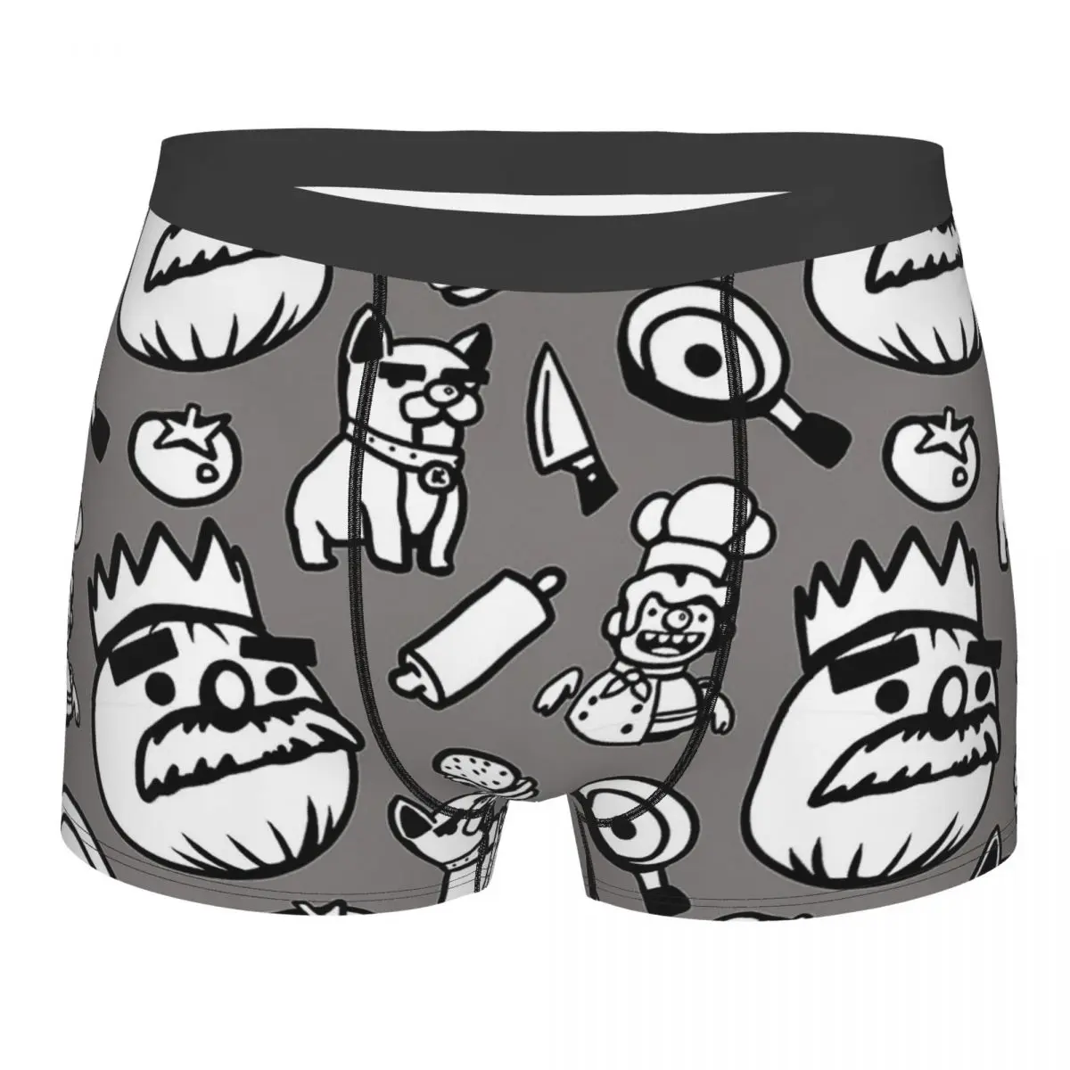 

Overcooked Pattern Raccoon Procyon Lotor Animal Underpants Homme Panties Male Underwear Comfortable Shorts Boxer Briefs