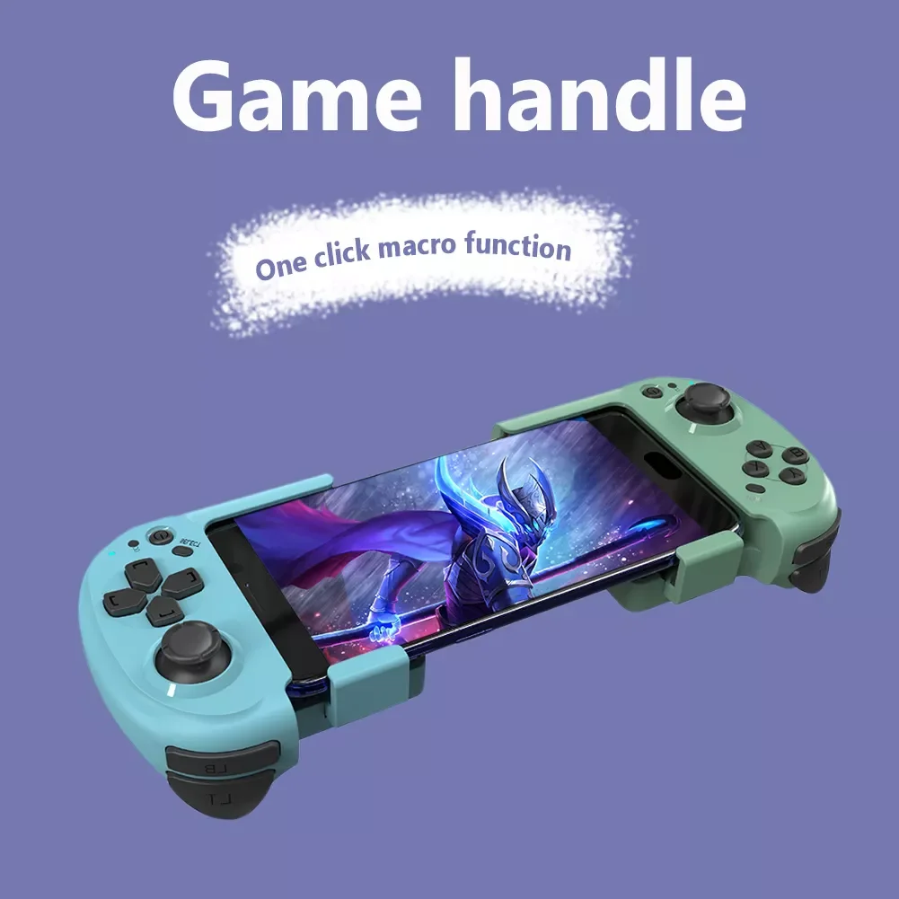 

NEW2023 -061 Joystick Gamepad Portable Left Right Gamepad Split Controller Built-in Rechargeable Battery for Android/IOS Phones