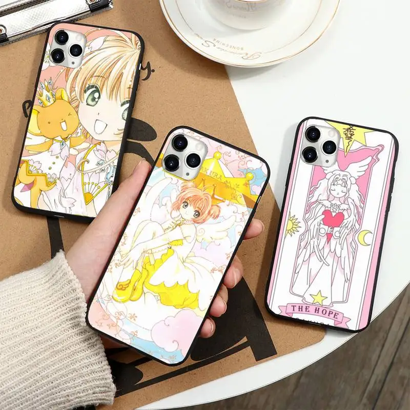 

Card Captor Sakura anime Phone Case For iphone 12 11 13 7 8 6 s plus x xs xr pro max mini