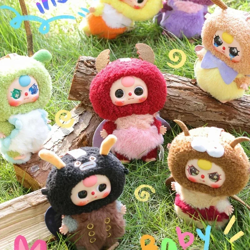 Baby Three Elf Series Плюшевая глухая коробка Аниме Фигурка Виниловая кукла Подвеска