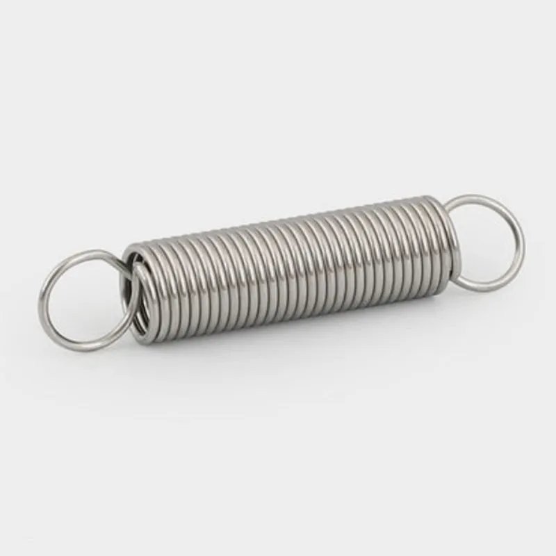 

2Pcs 304 1.2*10/12*L 1.2mm Stainless Steel Dual Hook Small Tension Spring Outer Dia 10mm 12mm Length 40-100mm