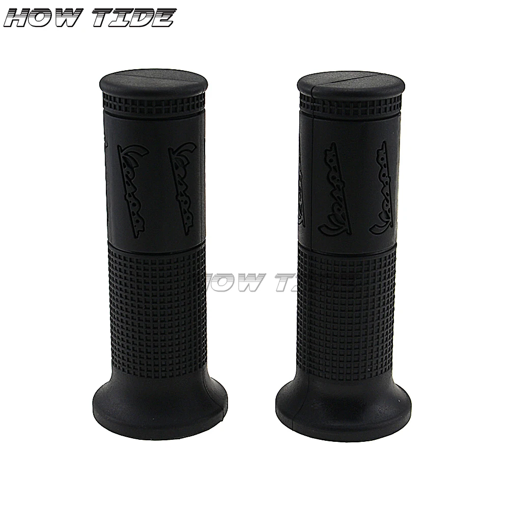

Pair Motorcycle 7/8" Rubber Gel 22mm Handle Bar Grip Scooter Hand Grips for Vespa GTS 300 250 125 Sprint