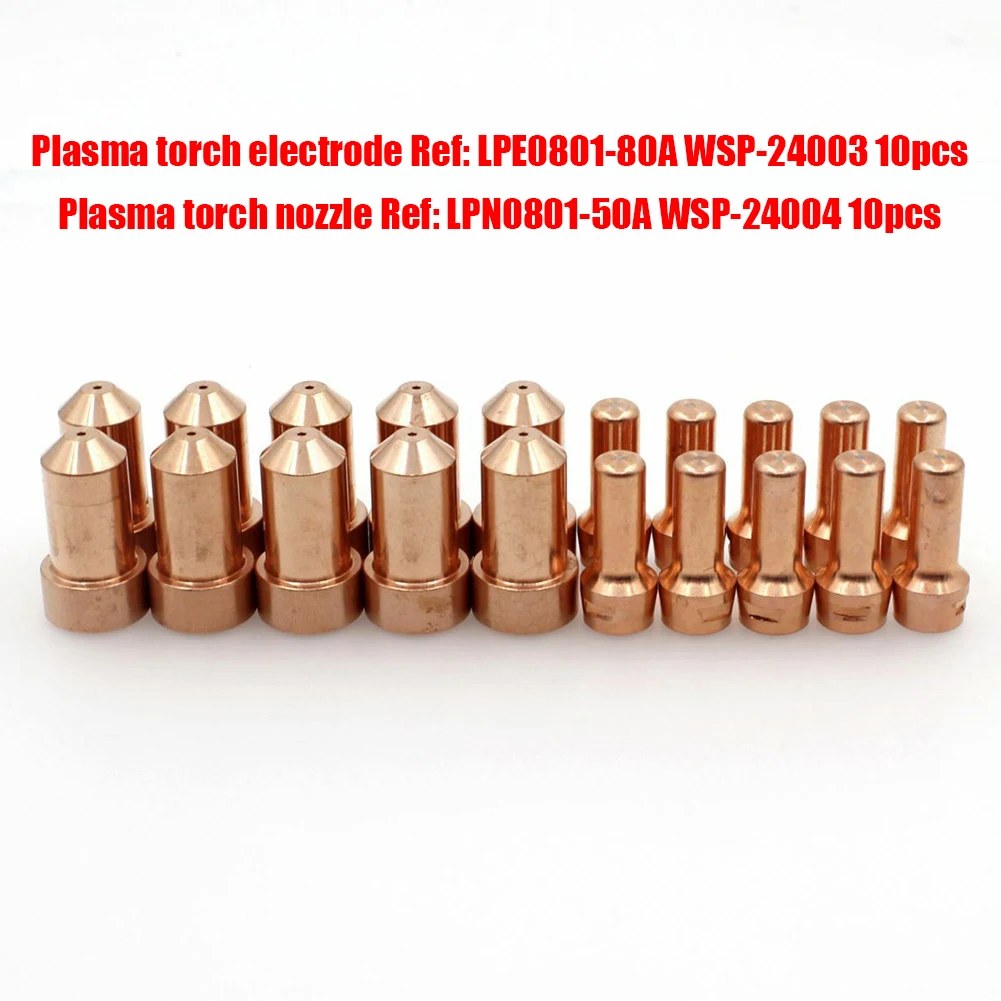 

For Tomahawk 1000 LC65 Plamsa Electrodes Torch Nozzle Accessories Accessory KP2844-1 KP2844-4 Tips Metalworking
