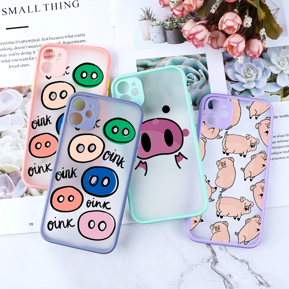

For iphone 13 Case Cartoon phone case iphone 11 12 Pro XR X XS Max Mini 7 8 Plus 6 6S SE 2020 Cover Hard PC Silicone Bumper Capa