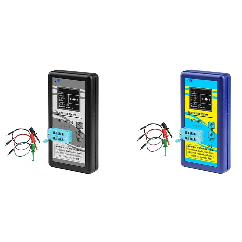 

Тестер транзисторов M328, измеритель емкости и емкости диодов и триодов, индуктивности NPN PNP