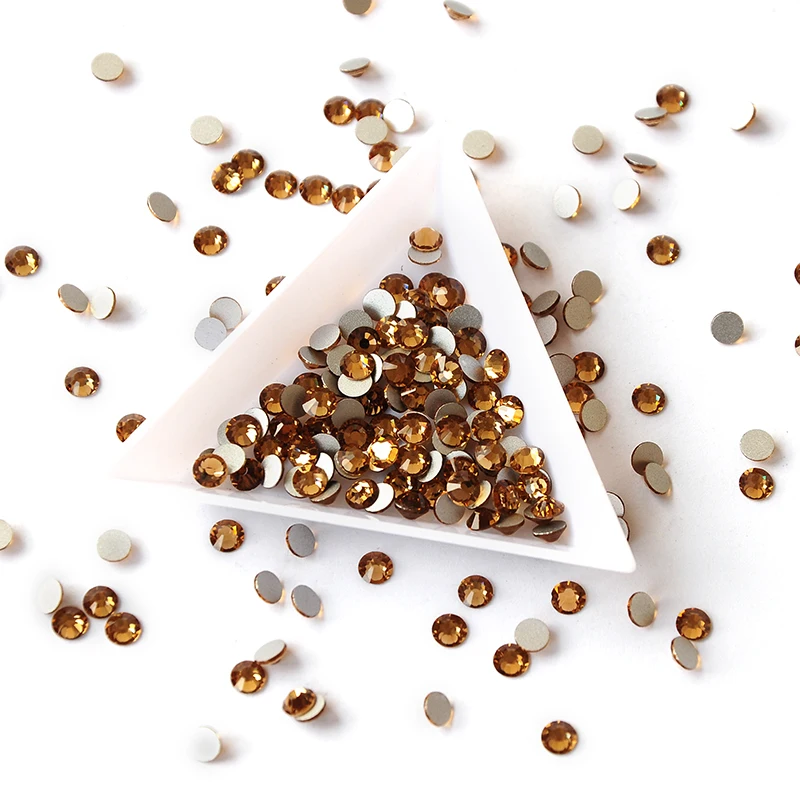 2000NoHF Lt. Col. Topaz все размеры стеклянная задняя сторона красота аксессуары ювелирные