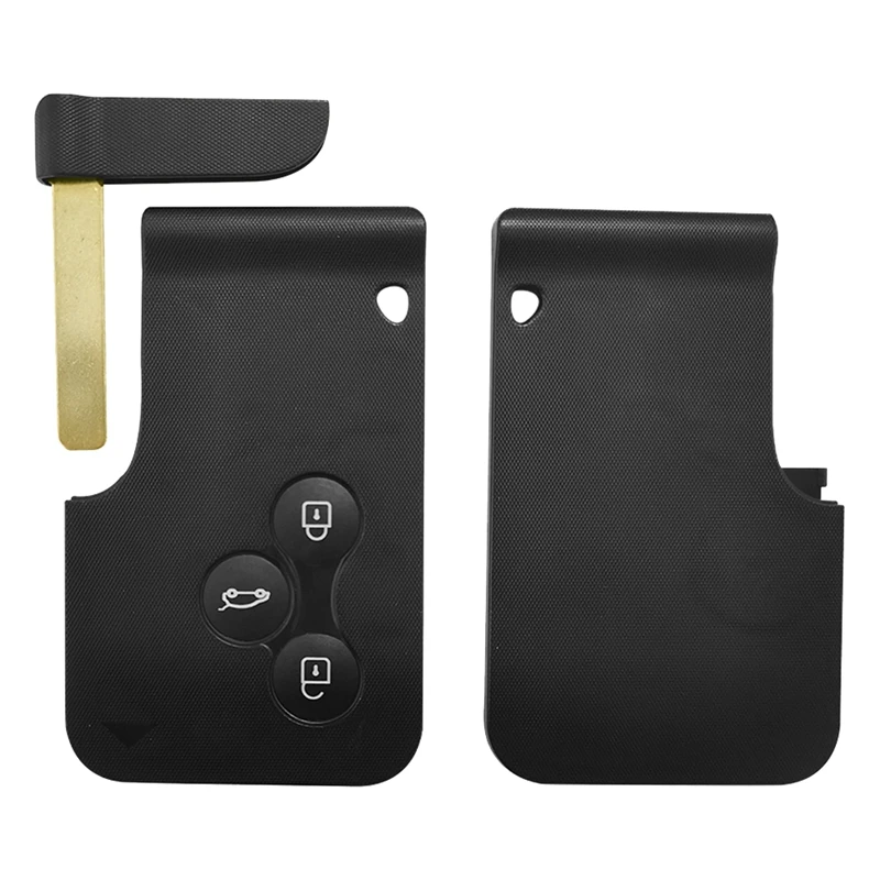 

433 Mhz ID46 PCF7947 Chip Remote Key 3 Button Smart Card Remote Key For Renault Megane Scenic 2003-2008