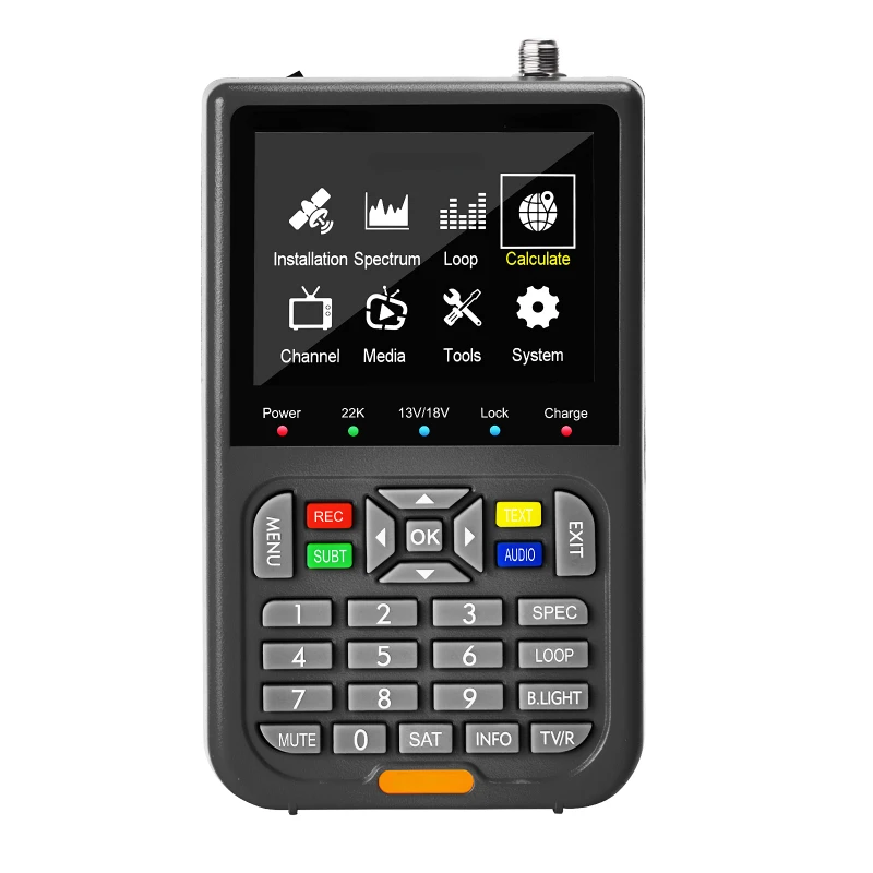 

DVB-S2X Satellite Finder Star Searching Instrument
