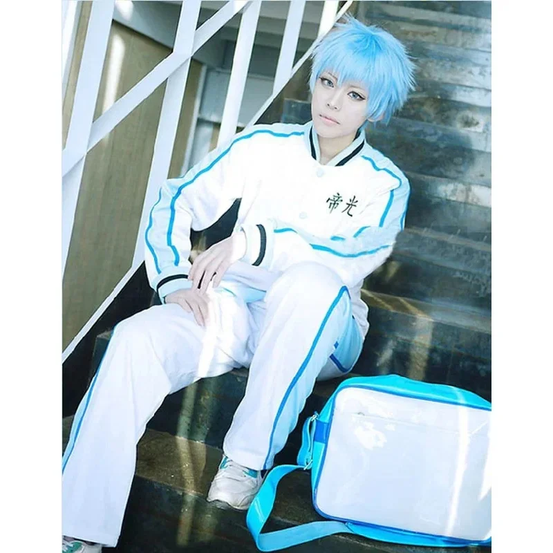 Куртка для баскетбольной команды школы Тейко из Kuroko No Basuke, длинные брюки, полный комплект униформы, костюм для косплея, спортивная одежда унисекс UbT59 (art.: 3920dcb0e01fa) - 3920dcb0e01fa