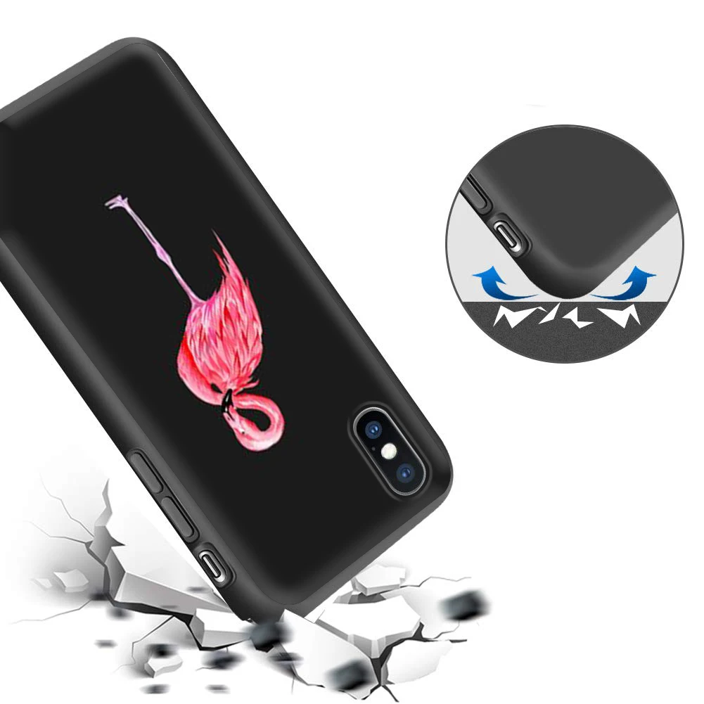 A26 Flamingo Soft Silicone Case for Xiaomi Mi F1 9T Pro A1 5X A2 Lite A3 CC9E 10T 11T 12Pro 12X Caver