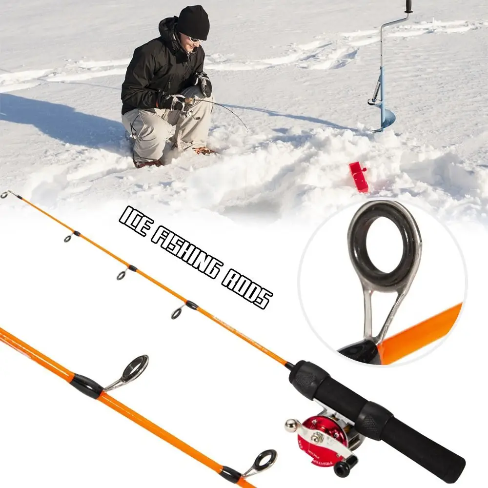 

High Quality Spinning Carbon Winter Pen Pole Reels Retractable Ice Fishing Rods
