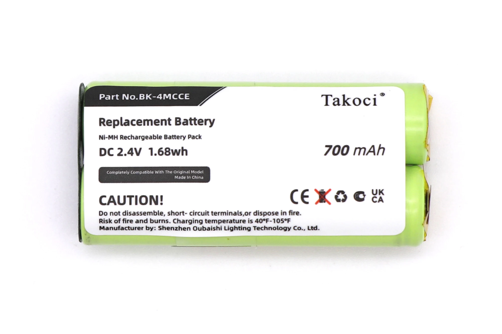 Запасная батарея для звуковой зубной щетки Waterpik 900 Sensonic Plus SR-3000 SR-3000E 2 4 В/700 мАч