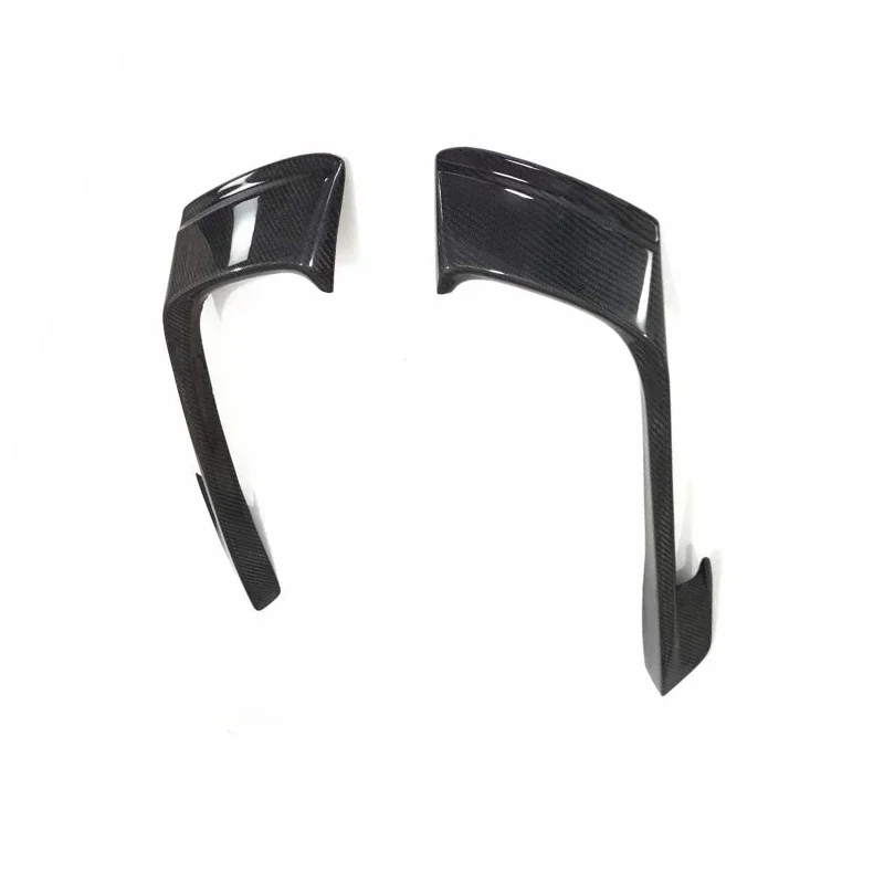 Углеродное волокно для Porsche 718 982 Cayman Boxster ветровой нож Лезвие переднего бампера