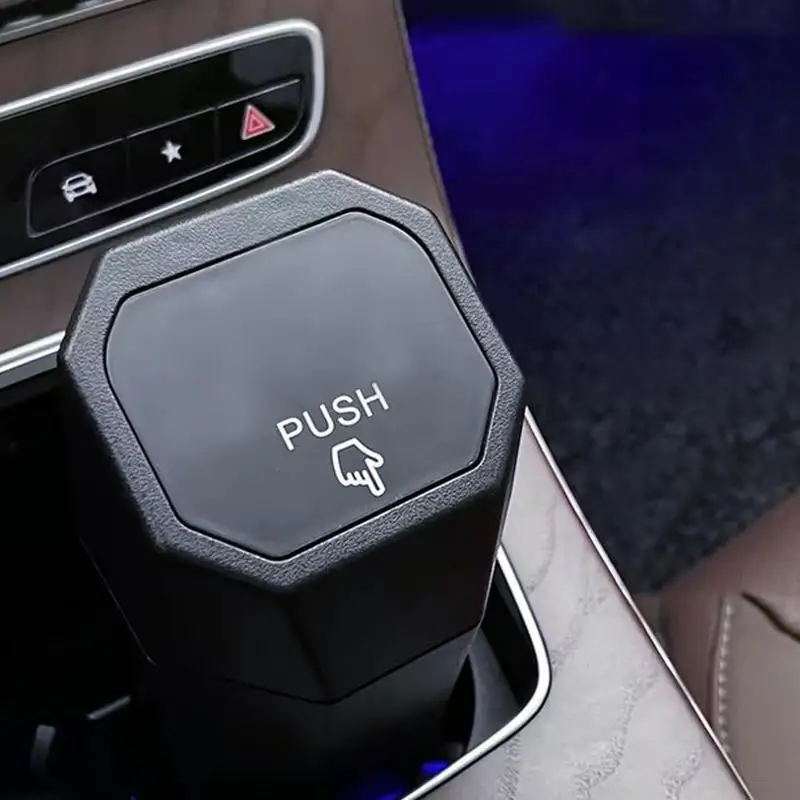 

Мини-мусорная корзина для автомобиля, портативный органайзер для мусора, многофункциональная Организация мусора с крышкой для автомобильных аксессуаров