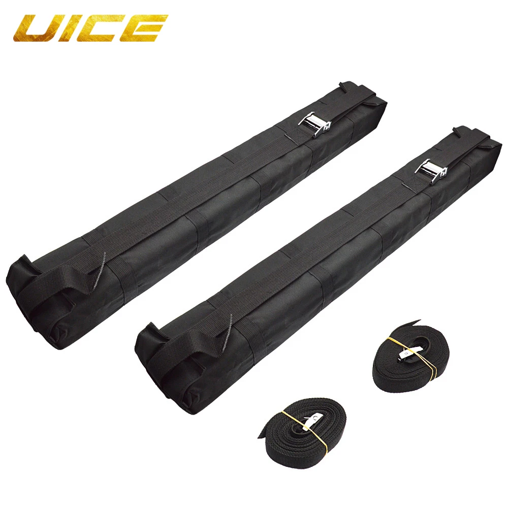 Roof Rack Pads Universal Car Roof Rack Soft Premium Surf Crossbars Cross Bars For Surfboard Sup Paddleboard