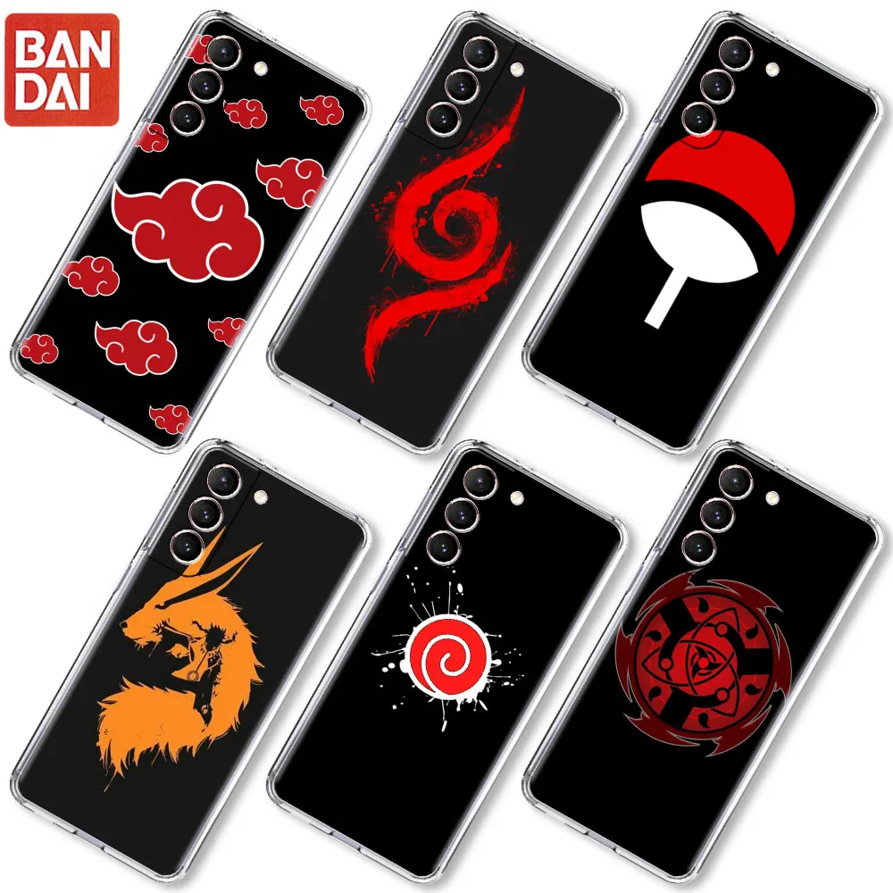 

Naruto Logo Cool Case For Samsung Galaxy S20 FE S22 S21 Plus S10 S9 Note 20 9 10 Lite Transparent Soft Phone Cover