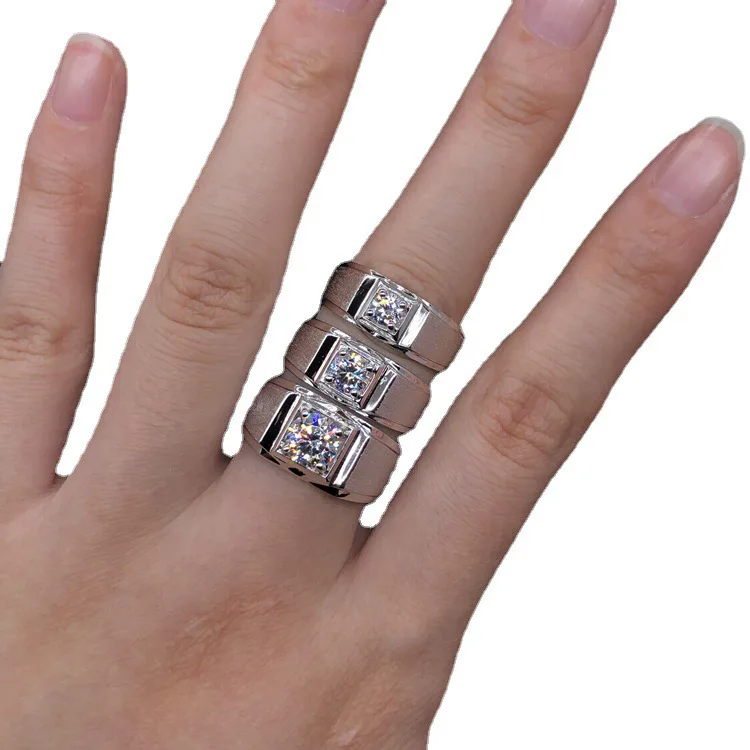 Мужское кольцо с бриллиантами