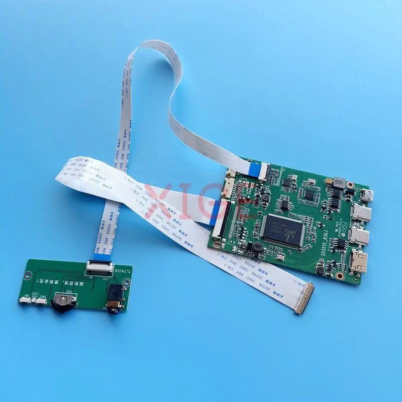 

Для ноутбука HB133WX1 NT133WHM плата контроллера дисплея hdmi-mini Комплект «сделай сам» 1366*768 30-контактный EDP Micro USB TYPE-C 13,3 "экран ноутбука