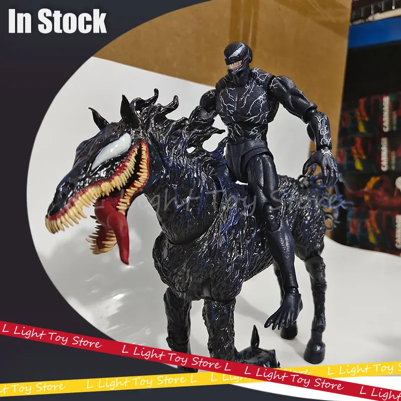 Venom3 The Last Dance Venom Horse Аниме Фигурка Shf Carnage Статуя Коллекция Ml Декор Модель Игрушка в