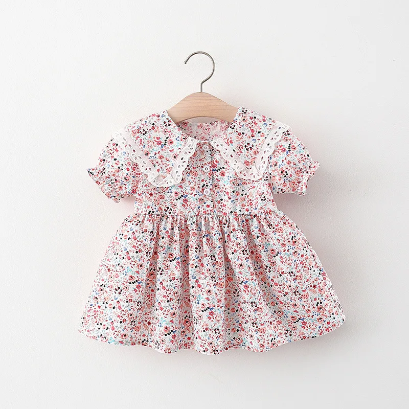 

Flowers Baby Dresses Summer Cute Girls Clothes Princess Dress 1st Birthday Party For Girls Infant Toddler Girls Clothing