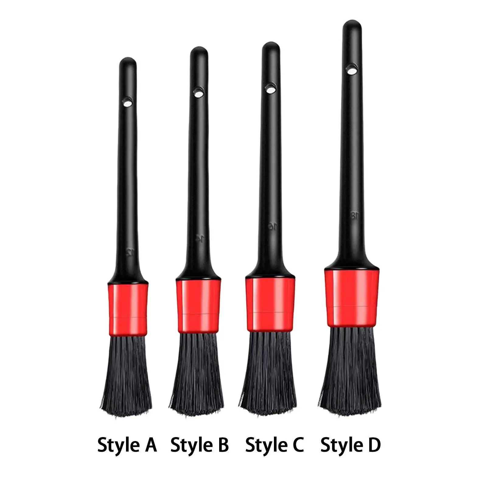 

Automotive Car Detailing Brush for Wheels, Interior, Exterior, Leather, etc with Hole Top of Handle Brushes High Performance