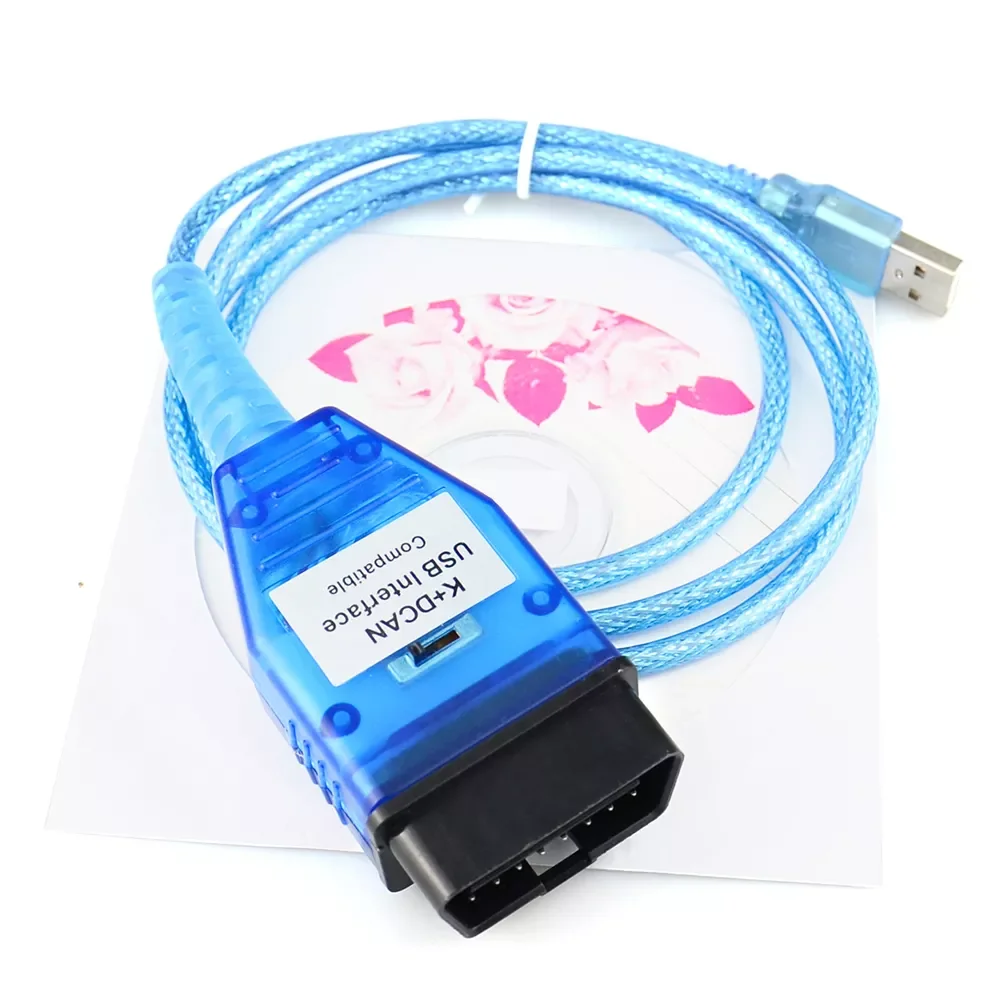 

K can k dcan USB OBD2 Interface Ediabas for BMW with 20pin Connector