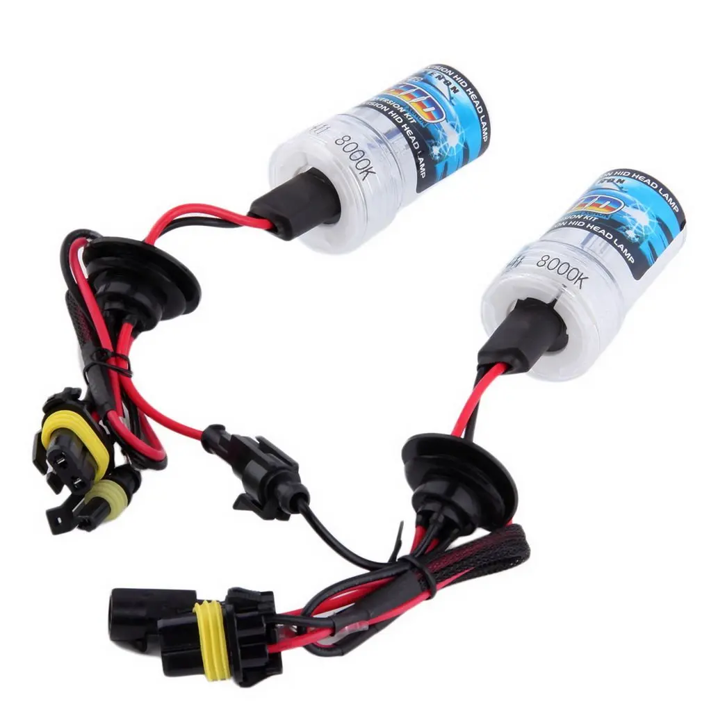 

Универсальная автомобильная Сменная Лампа H1 H4 H11 35 Вт 12 В, 2 шт., налобный фонарь, энергосберегающая лампа, лампа для нарусветильник освещения...