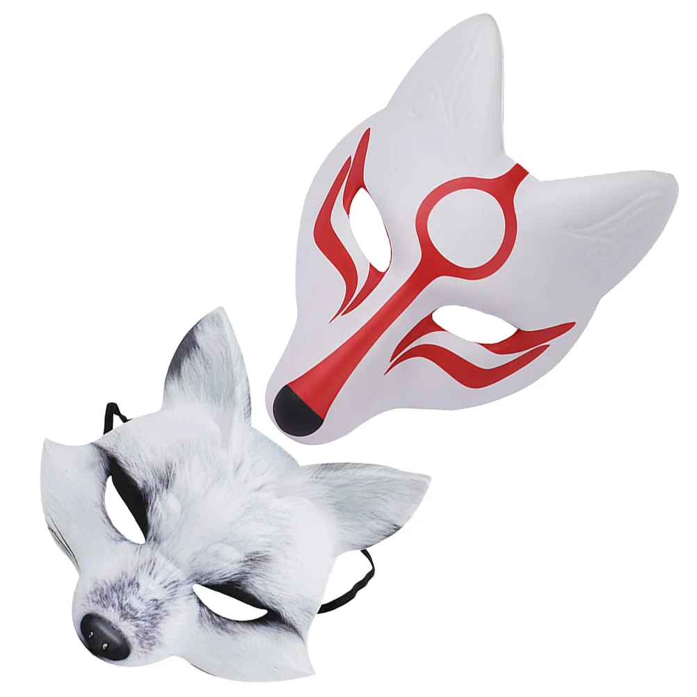 

EVA White for Masquerade Perfomance Props Supplies 2pcs