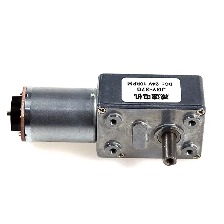 JGY370 Двигатель постоянного тока кодировщик редуктор низкая скорость 6 В 12 24