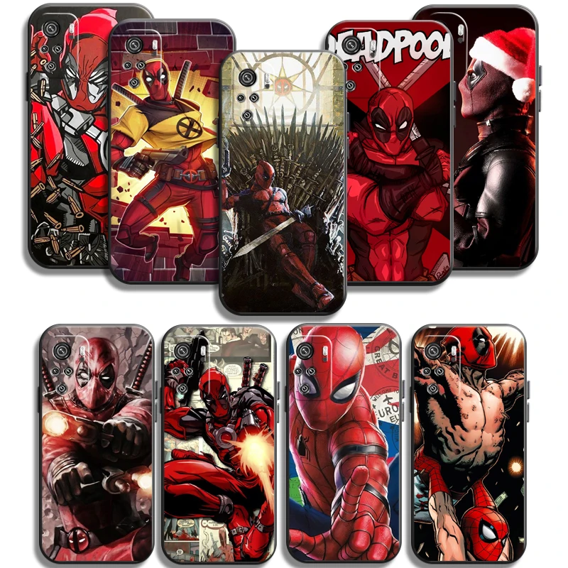 

Marvel Wade Winston Wilson Phone Cases For Xiaomi Redmi Redmi 7 7A Note 8 Pro 8T 8 2021 8 7 7 Pro 8 8A 8 Pro Back Cover Funda