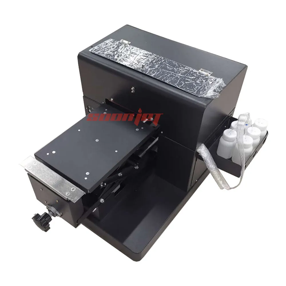 Принтер DTG планшетный принтер A4 для темных и стандартных текстильных футболок с