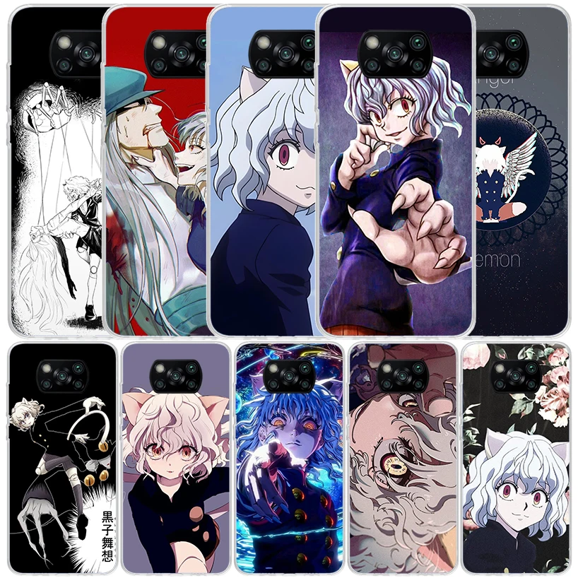 Huner X-Hunters Nephelpito Soft Cover для Xiaomi Poco X7 X6 X5 Pro X4 X3 Nfc Phone Case F6 F5 F4 Gt F3 M5S M5 M4 M3 Чехлы с принтом