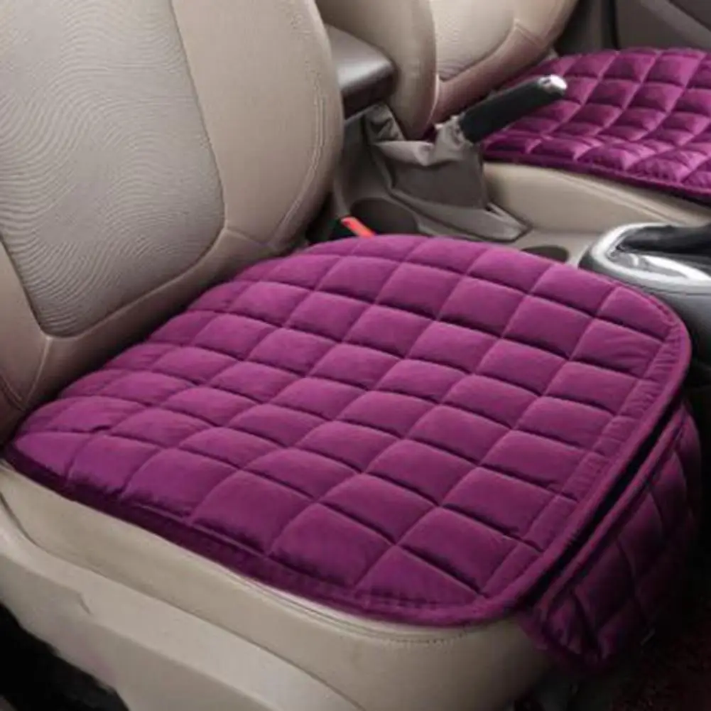 

Seat Mat Durable Unbundled Washable No Backrest Car Seat Cover for Automobile