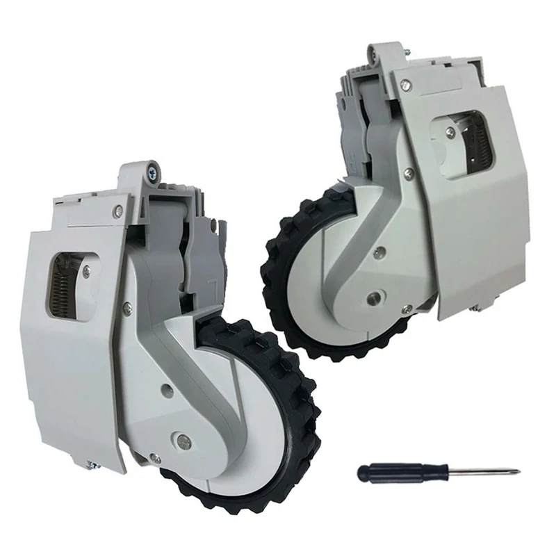 

1set Original Used Left Right Wheel for Xiaomi Mi Robot SDJQR01RR Vacuum Cleaner Mijia 1s Spare parts Accessories