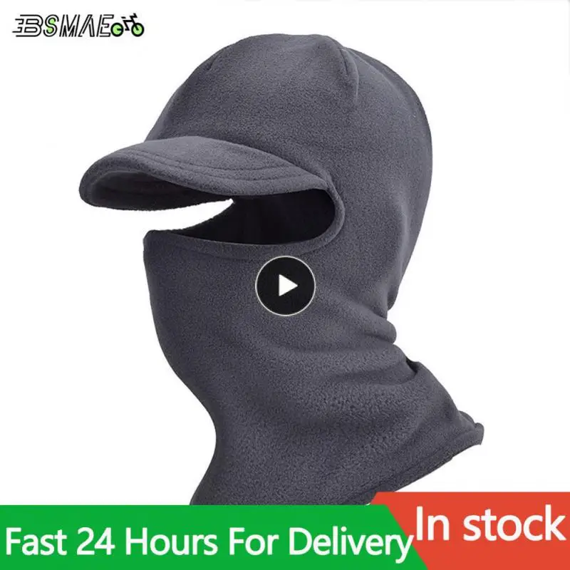 

Fleece Warm Headgear Warm Light Weight Cycling Cap Classic Mens And Womens Ski Mask Full Face Mask Adjust Tightness Riding Mask