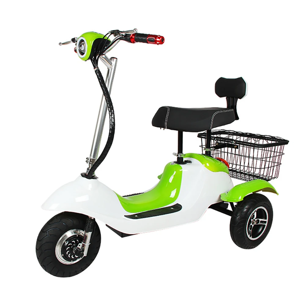 

500W Electric Bicycles 12Ah Motor Driven Trike Comfortable Seat Small Scale Commuting Three Wheeled Battery Vehicle 48V